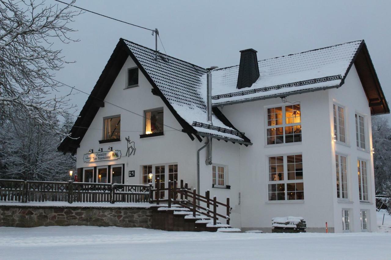 Zum Hasenbahnhof Apartment Kirchhundem Bagian luar foto